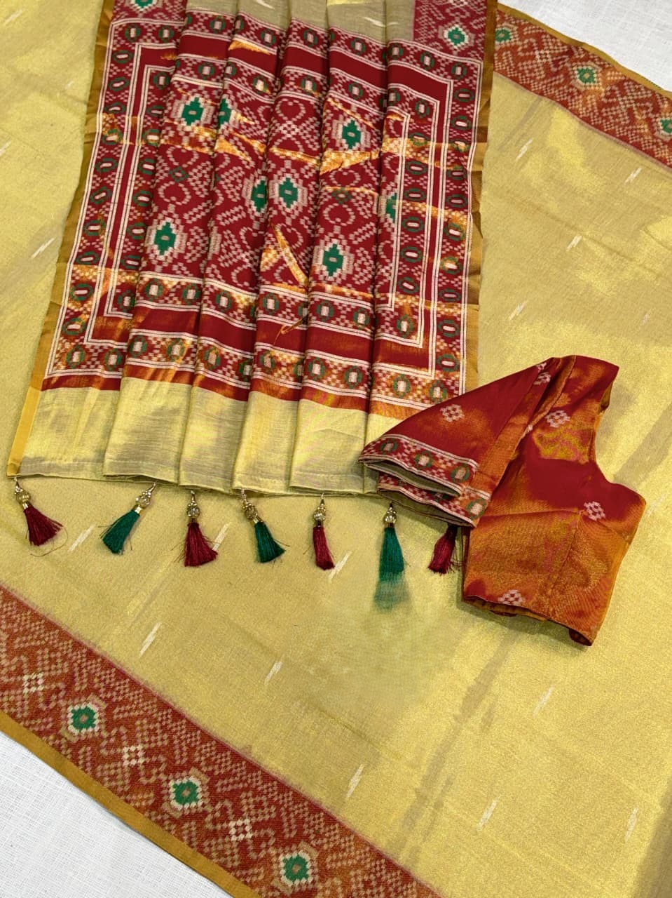 Cotton Silk - 	Golden Yellow